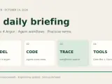 AI Briefing, October 14: Gemini 4 Argon and Changing Agent Workflows